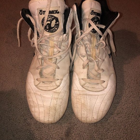 OTOMIX Shoes Otomix Wrestling Bodybuilding Weightlifting Shoes Vintage White Mens Mx 4000